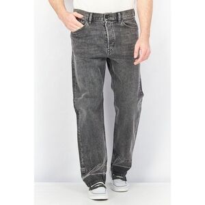 Diesel D-MACS Men Straight Fit Stretchable Denim Jeans, Black Wash